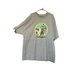 Funimation Space Dandy Loot Crate Cotton Crewneck T-Shirt 3XL Gray Short…